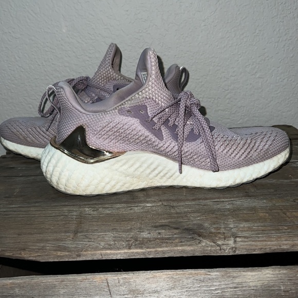 Adidas AlphaBoost SOFT VISION/COPPER METALIC/ORCHID TINT US M size 7 - Picture 4 of 7